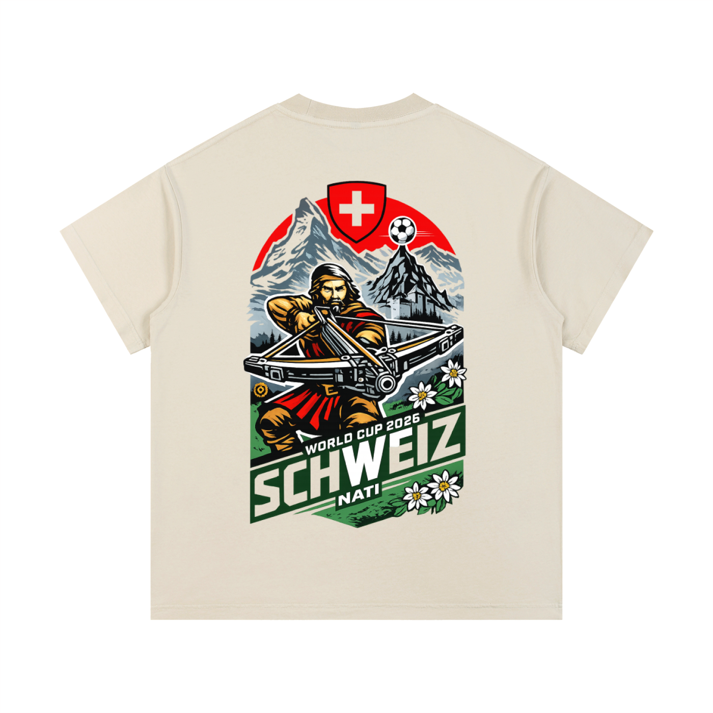 Switzerland World Cup 2026 Graphic Tee
