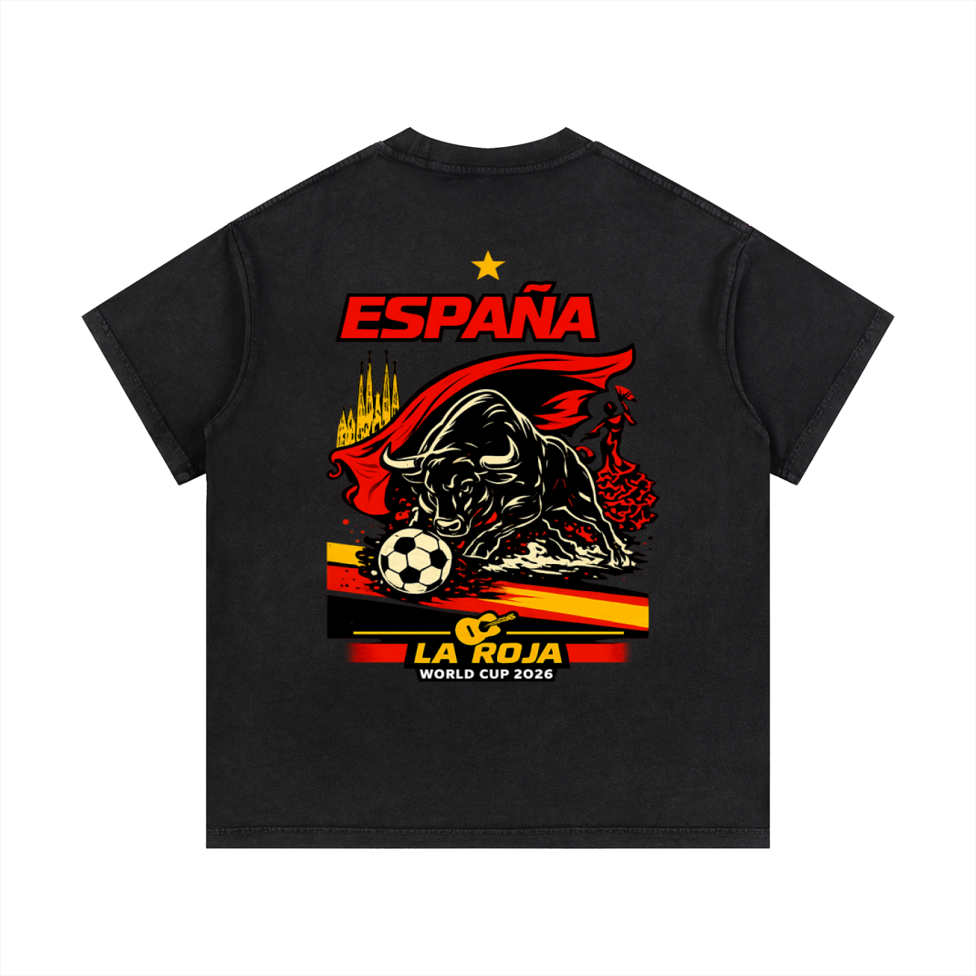 Spain World Cup 2026 Graphic Tee