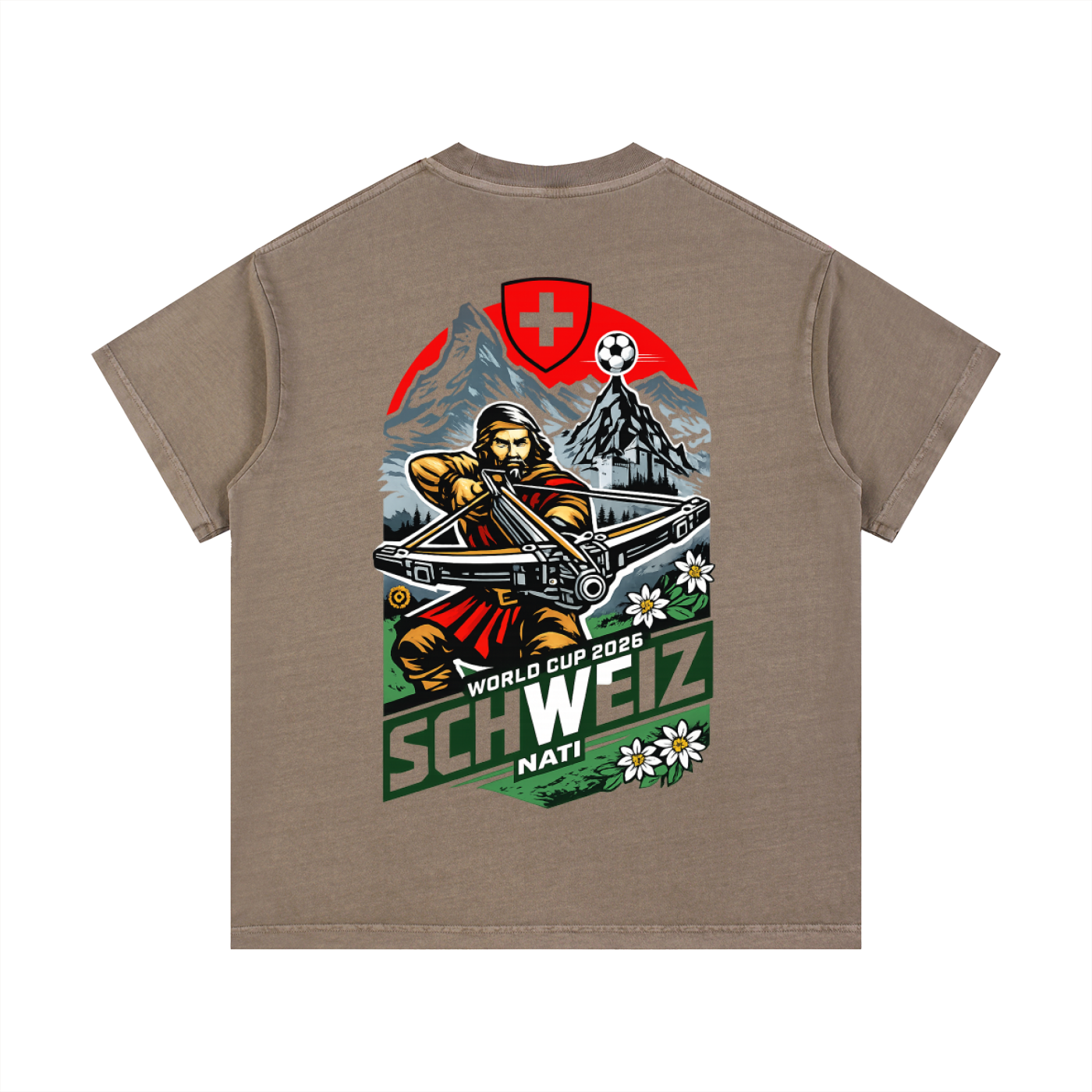 Switzerland World Cup 2026 Graphic Tee