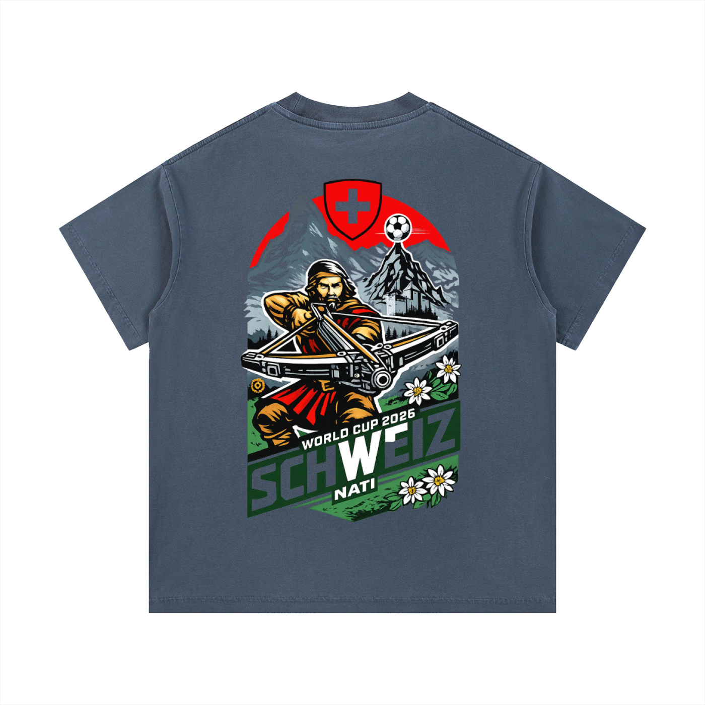 Switzerland World Cup 2026 Graphic Tee