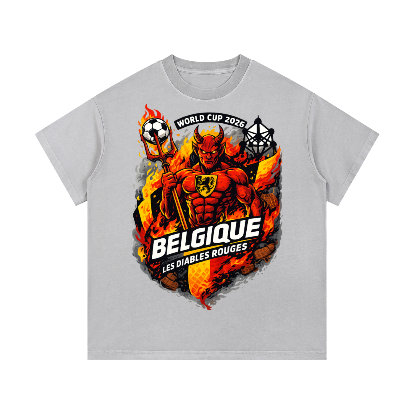 Belgium World Cup Front Graphic Tee