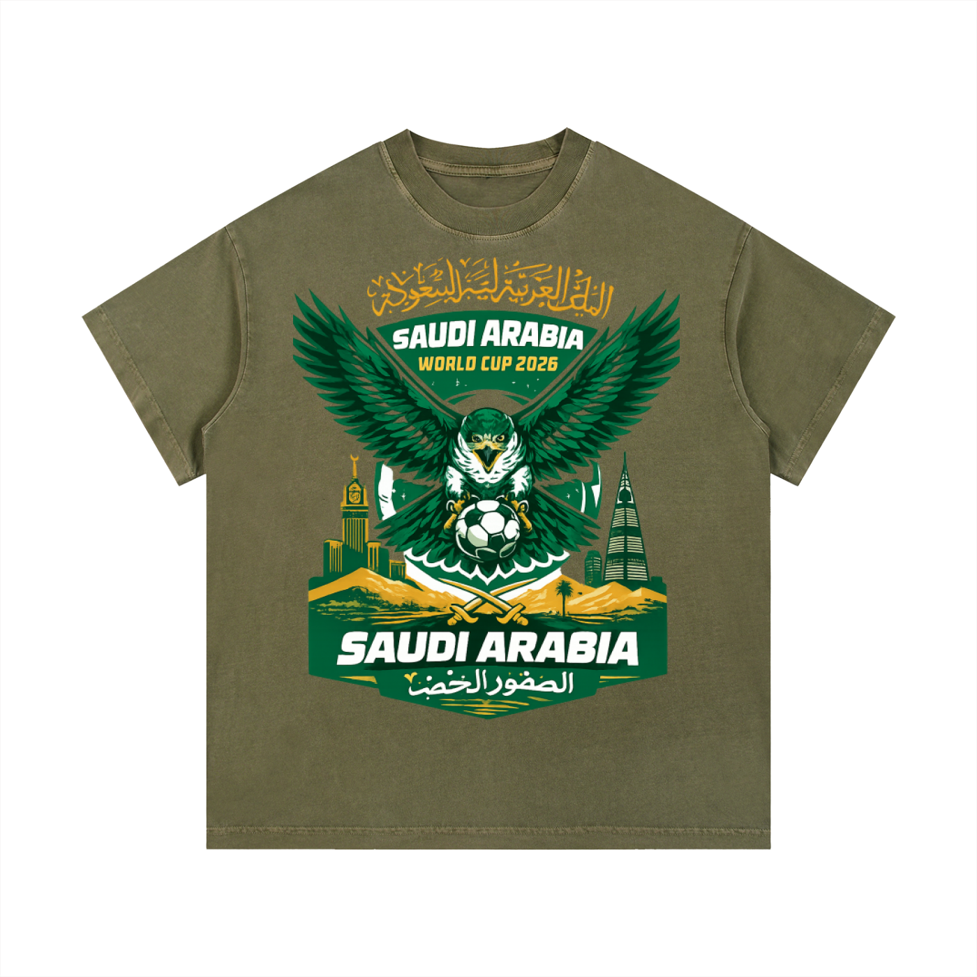 Saudi Arabia World Cup Graphic Tee