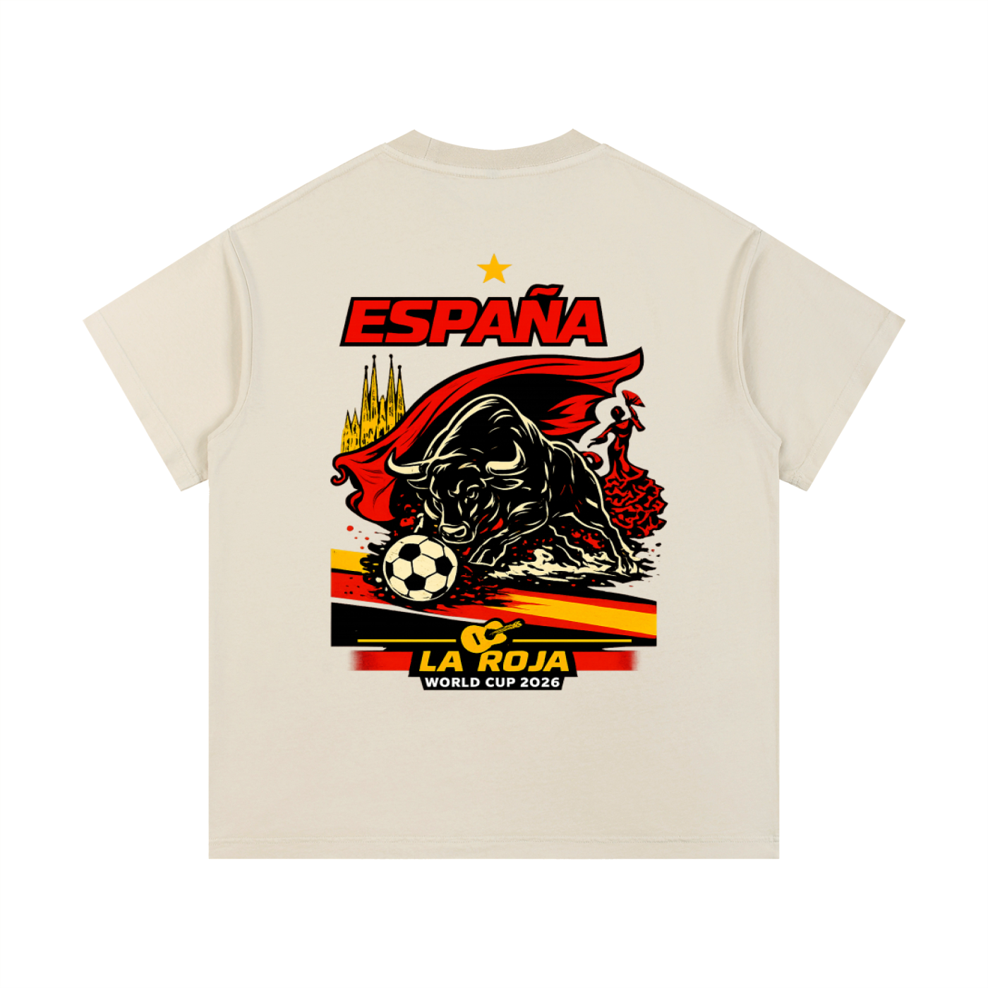 Spain World Cup 2026 Graphic Tee