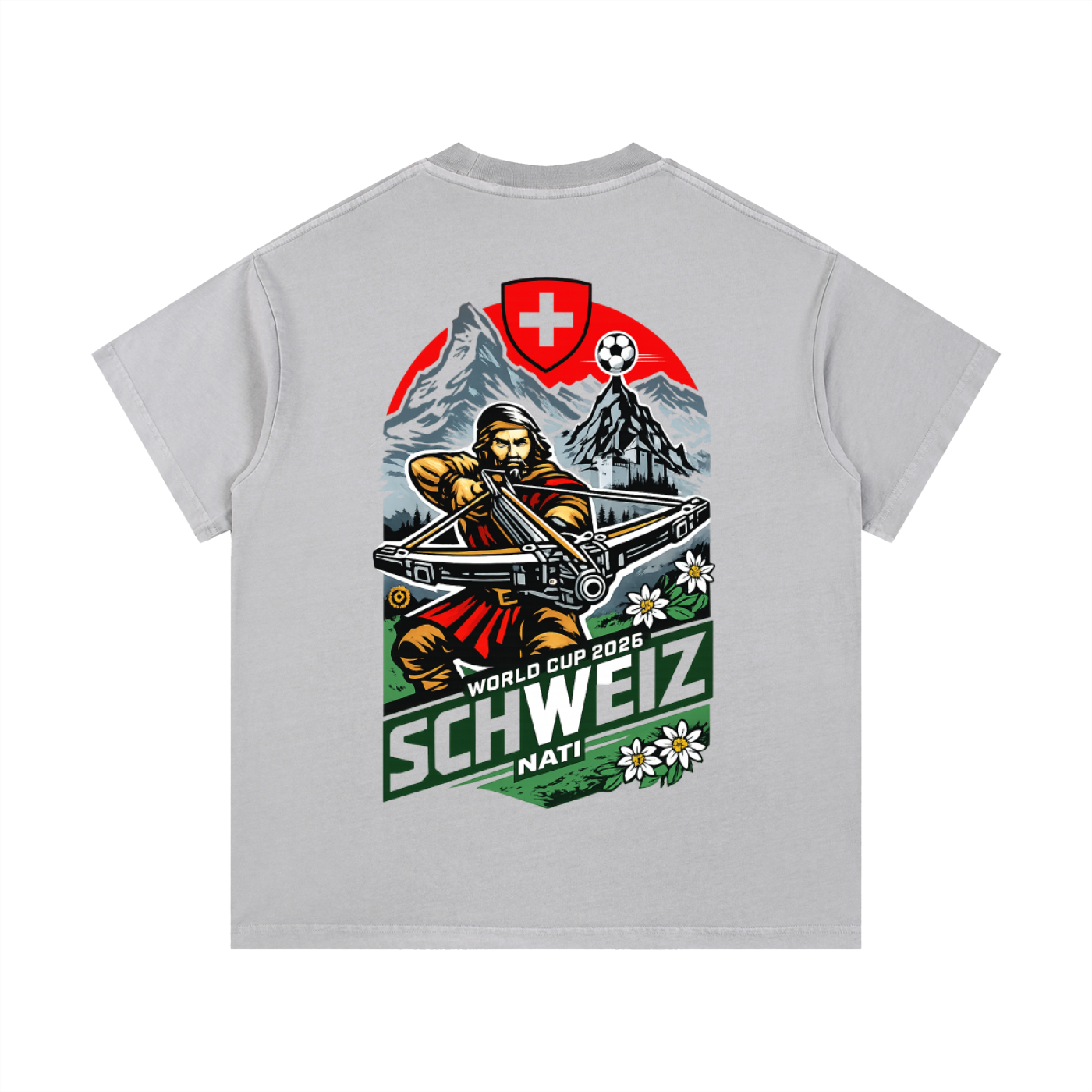 Switzerland World Cup 2026 Graphic Tee