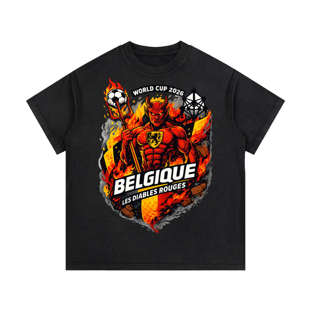 Belgium World Cup Front Graphic Tee